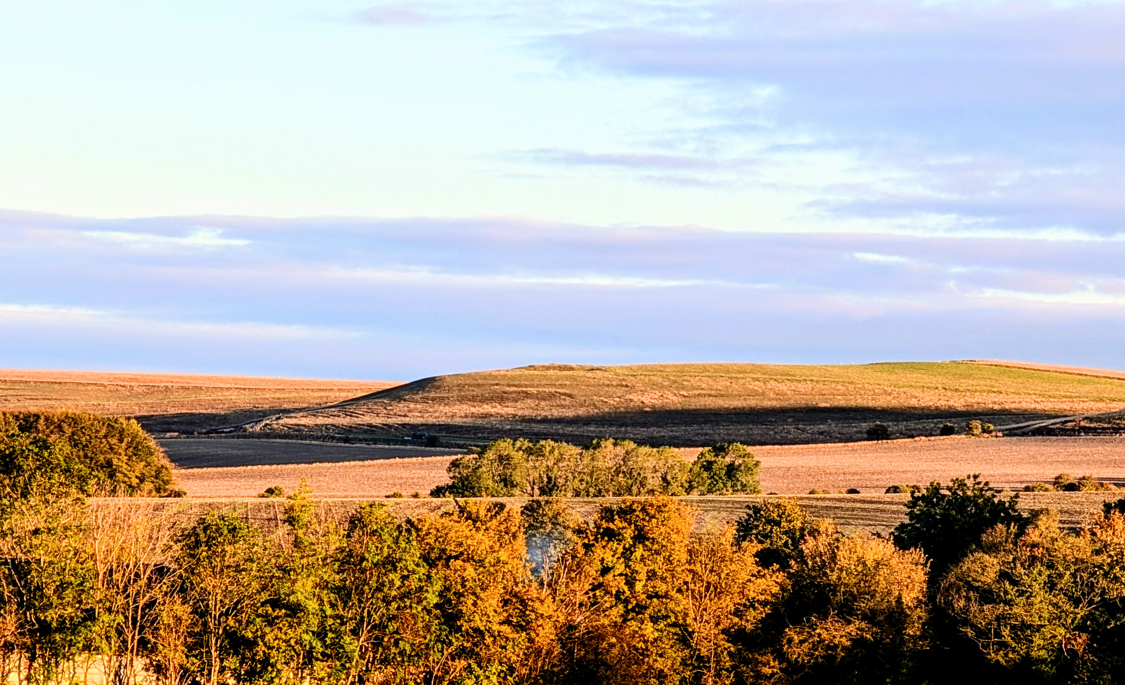 Kitchen Barrow on the distant skyline, 9 September 2026